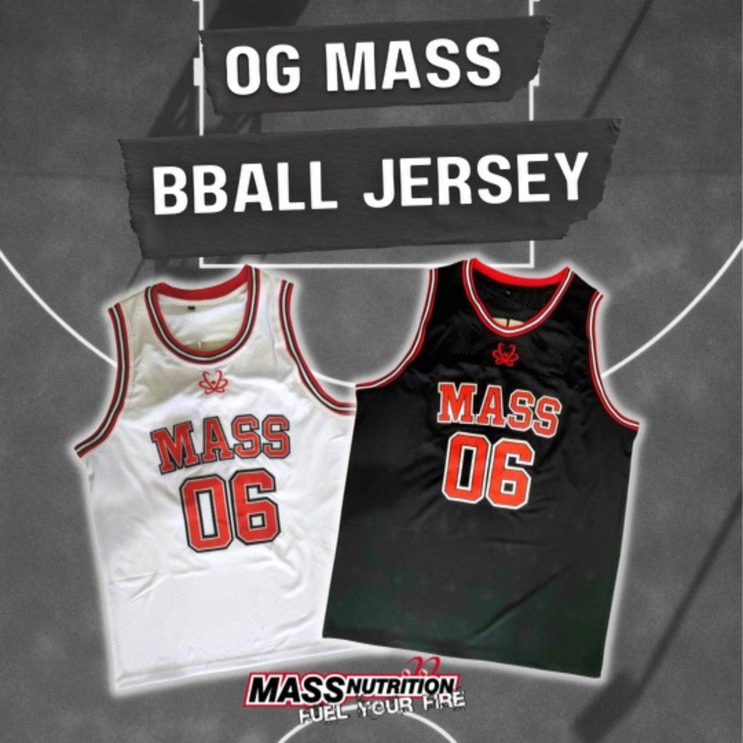 Mass Nutrition OG Mass Basketball Jersey