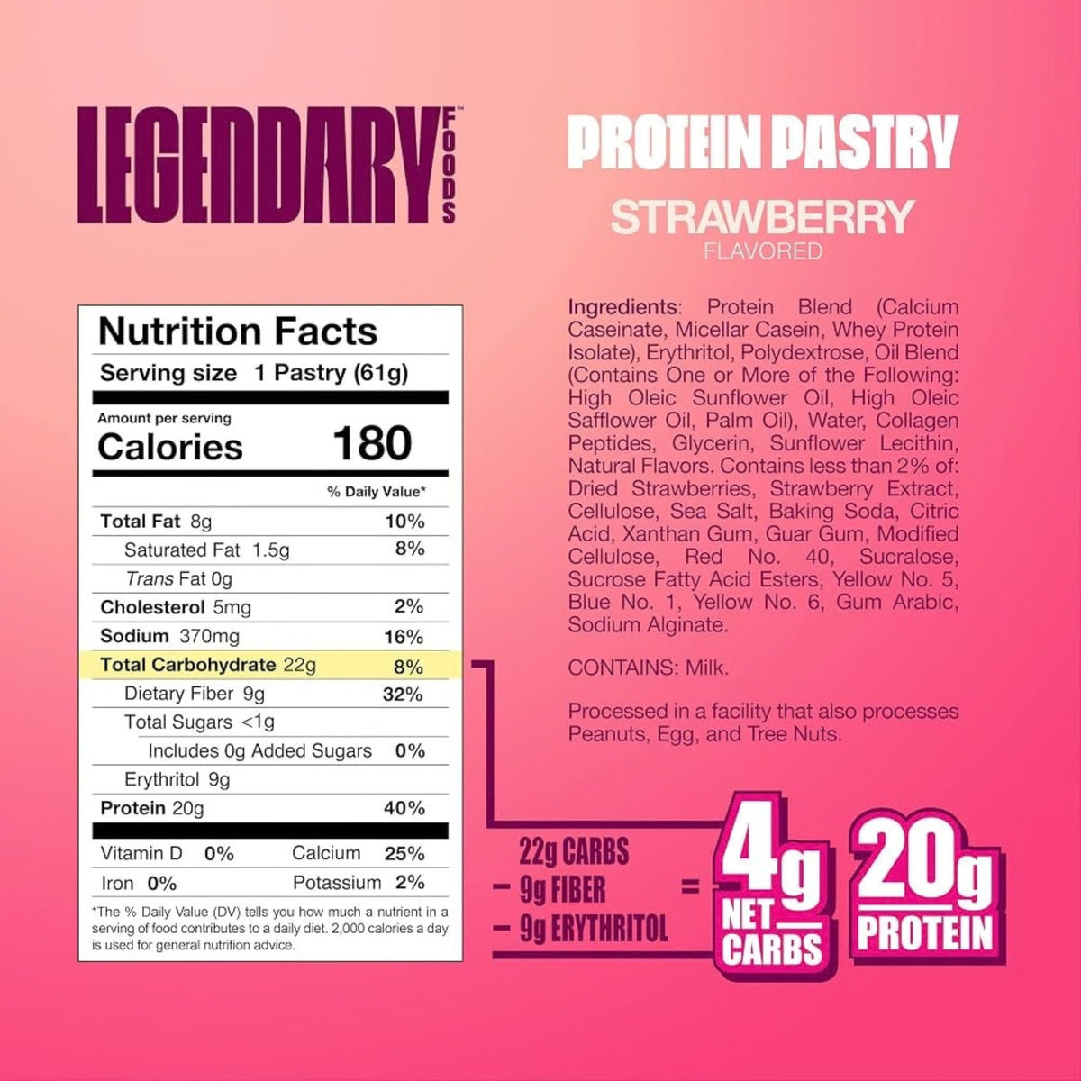 Legendary Foods Protein Pastry