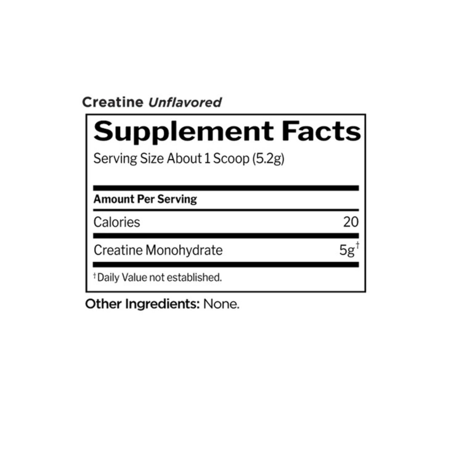 Rule 1 Creatine Monohydrate - 100 Serves