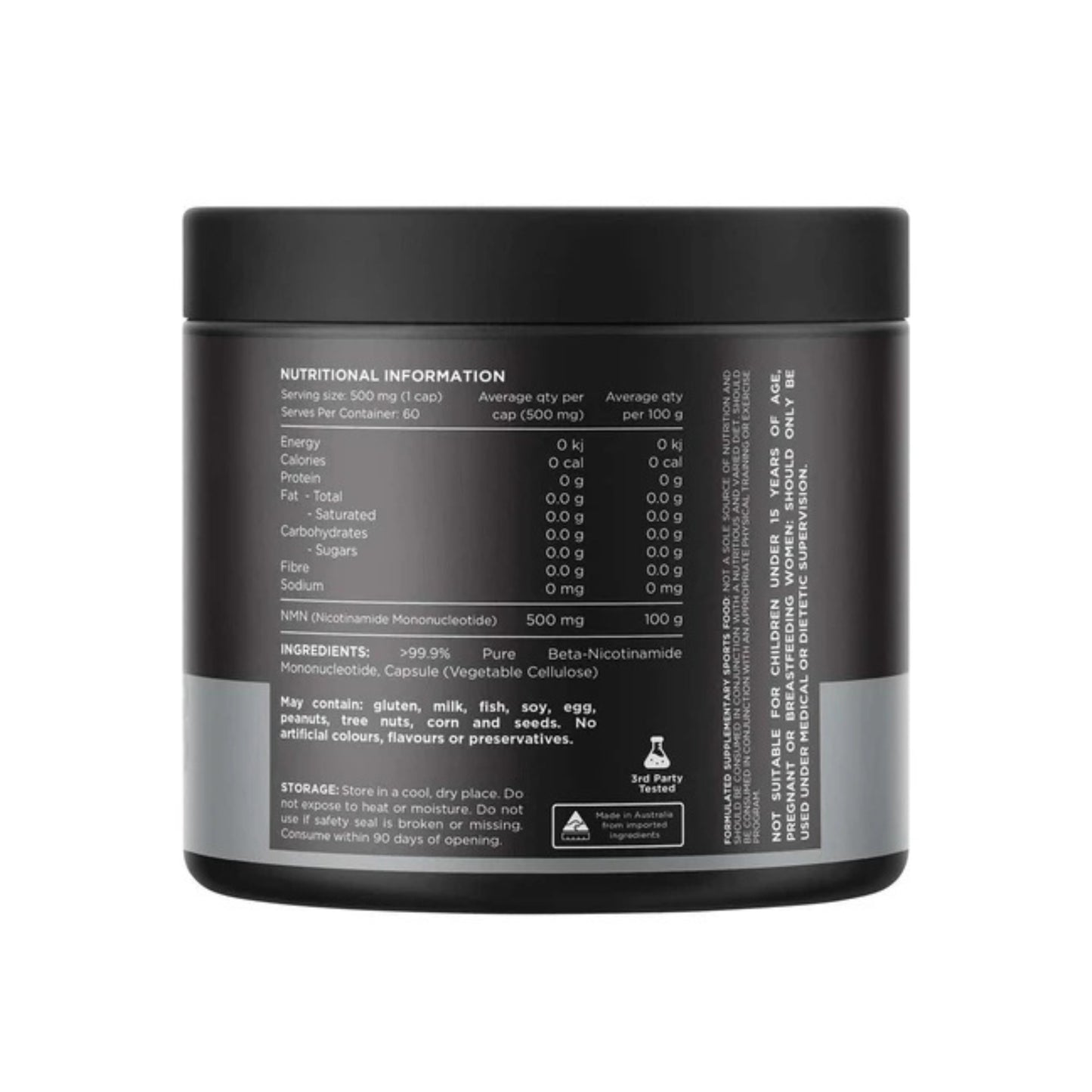 Switch Nutrition NMN (Pure Nicotinamide Mononucleotide)