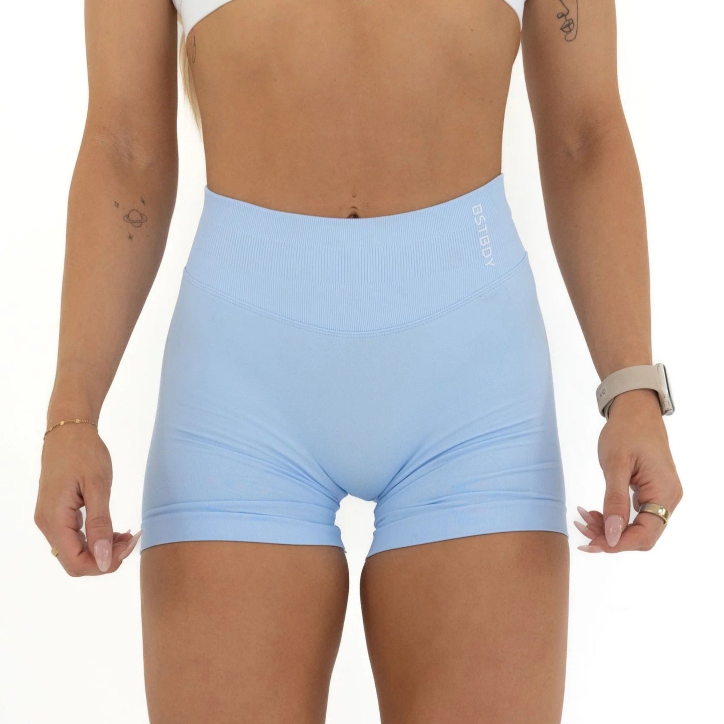 Best Body Dynamic Shorts - Baby Blue