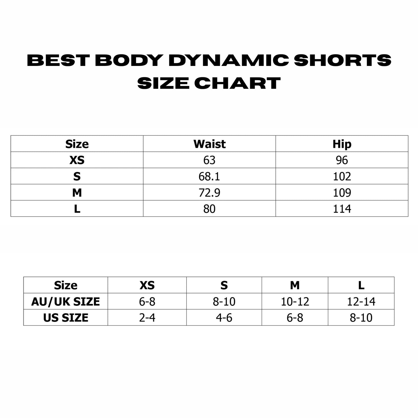 Best Body Dynamic Shorts - Black