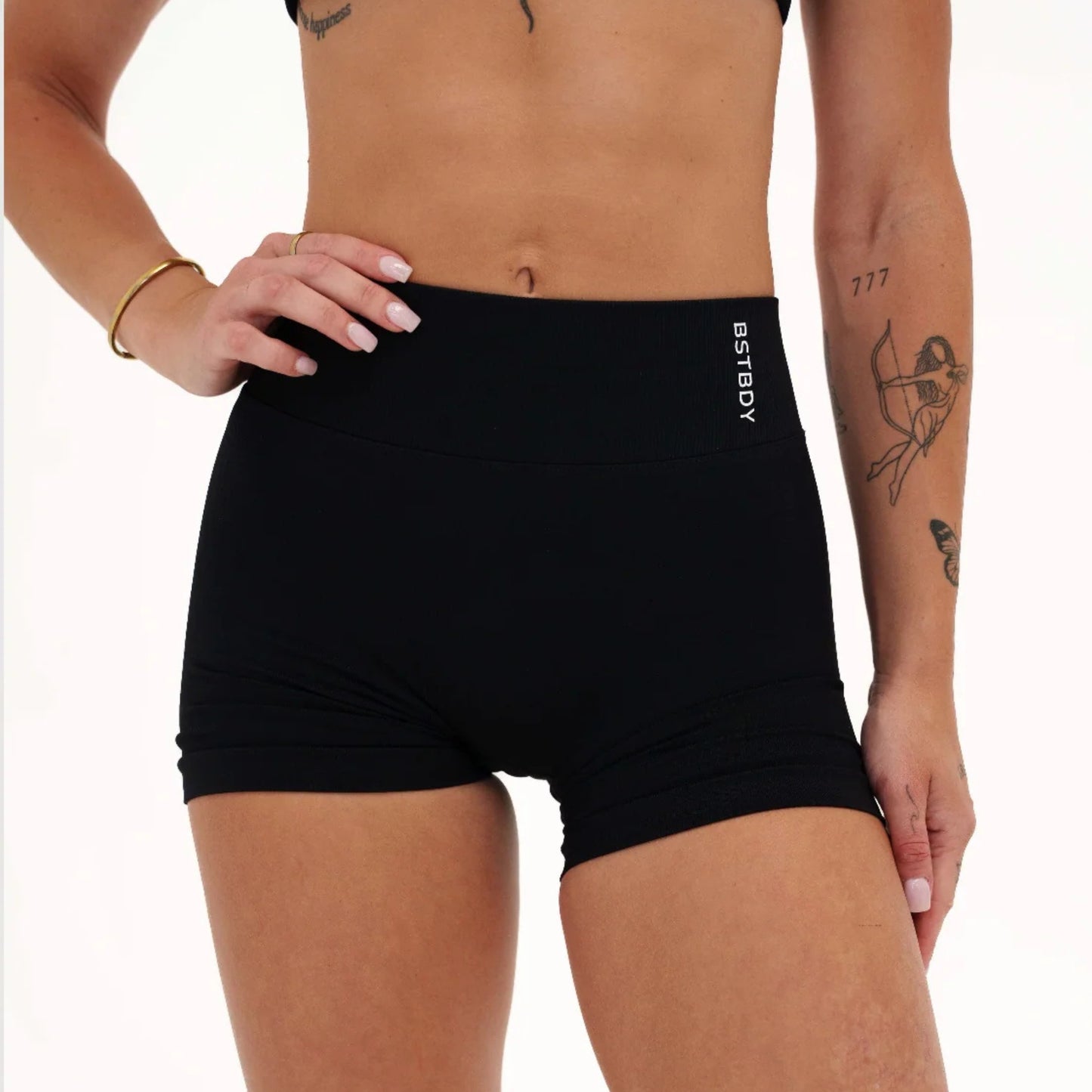 Best Body Dynamic V-Sculpt Shorts - Black