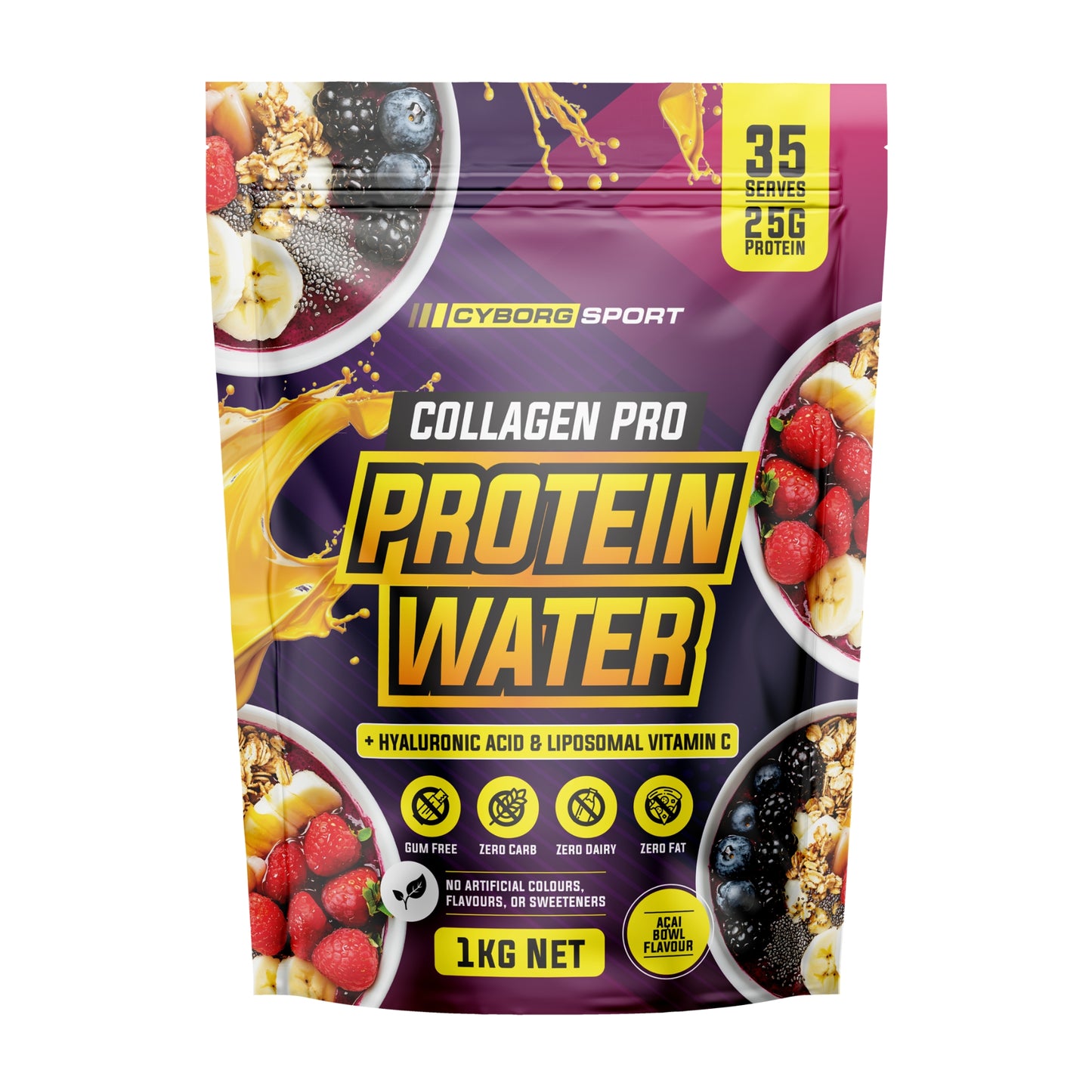 Cyborg Sport Collagen Pro Protein Water