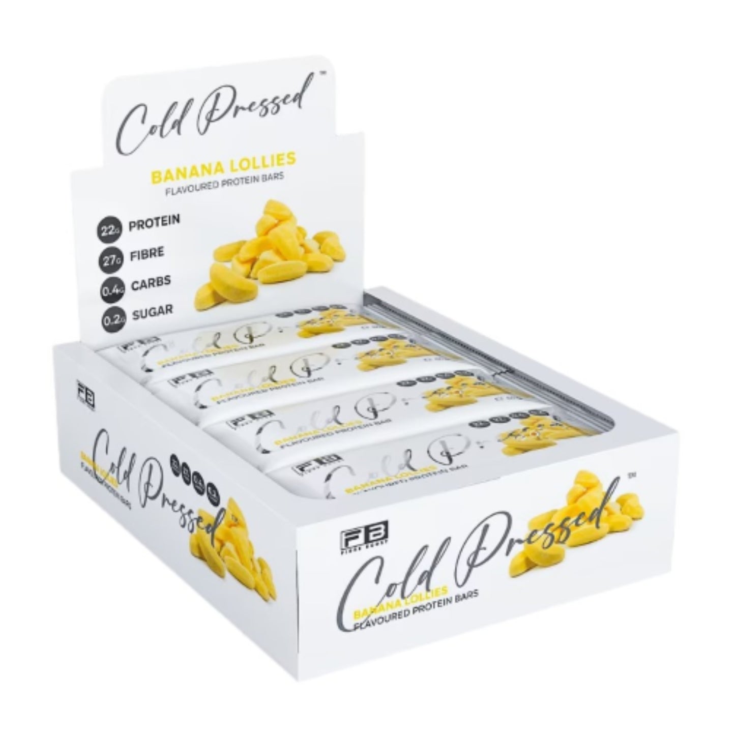 Fibre Boost Cold Pressed Protein Bars - Box of 12