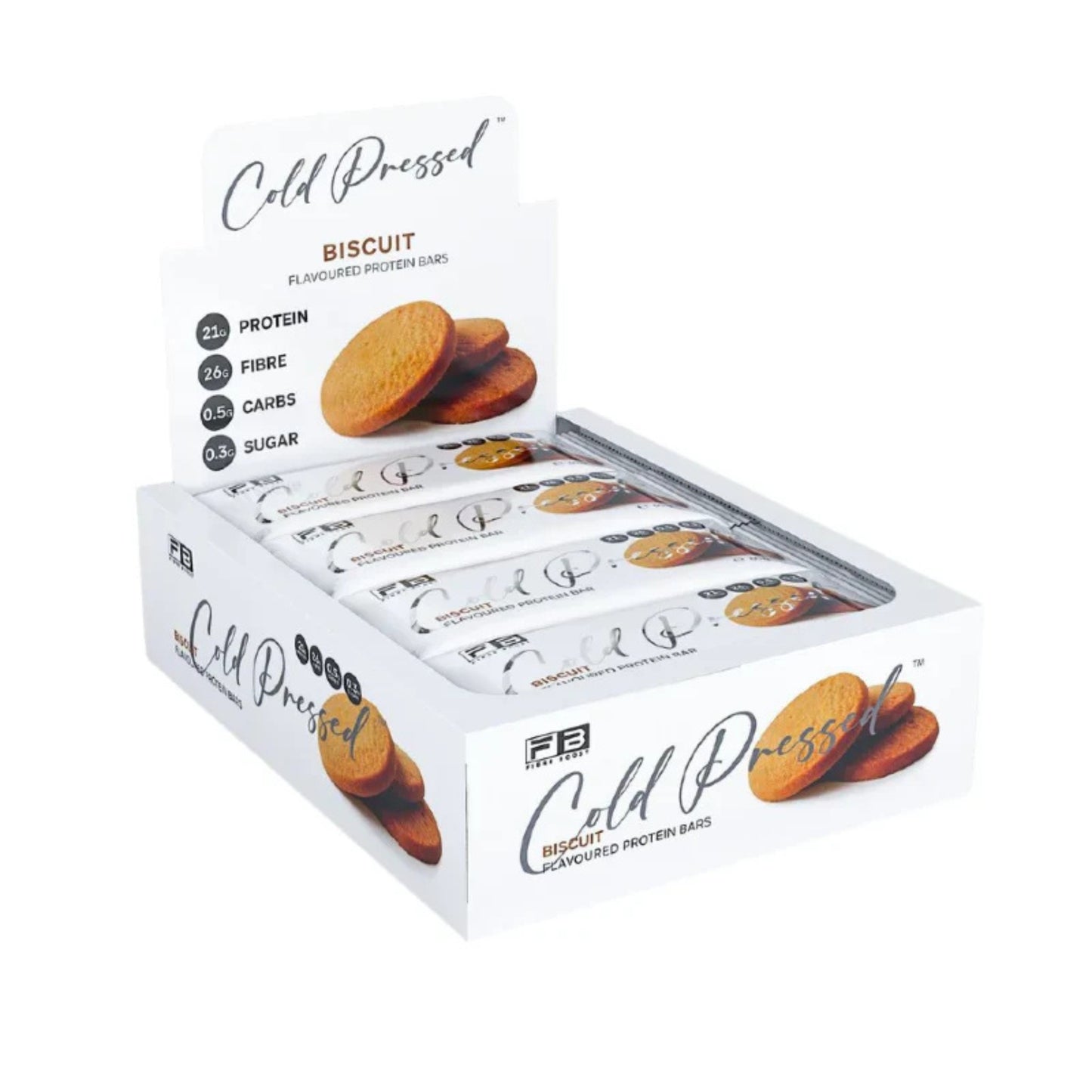 Fibre Boost Cold Pressed Protein Bars - Box of 12