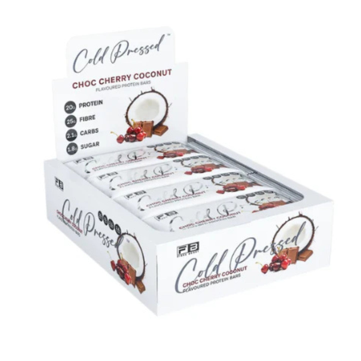 Fibre Boost Cold Pressed Protein Bars - Box of 12