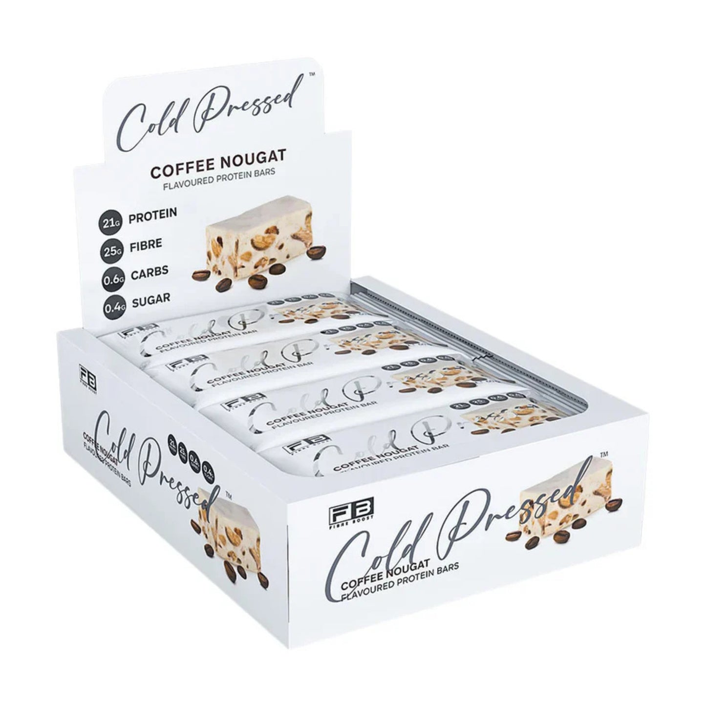Fibre Boost Cold Pressed Protein Bars - Box of 12