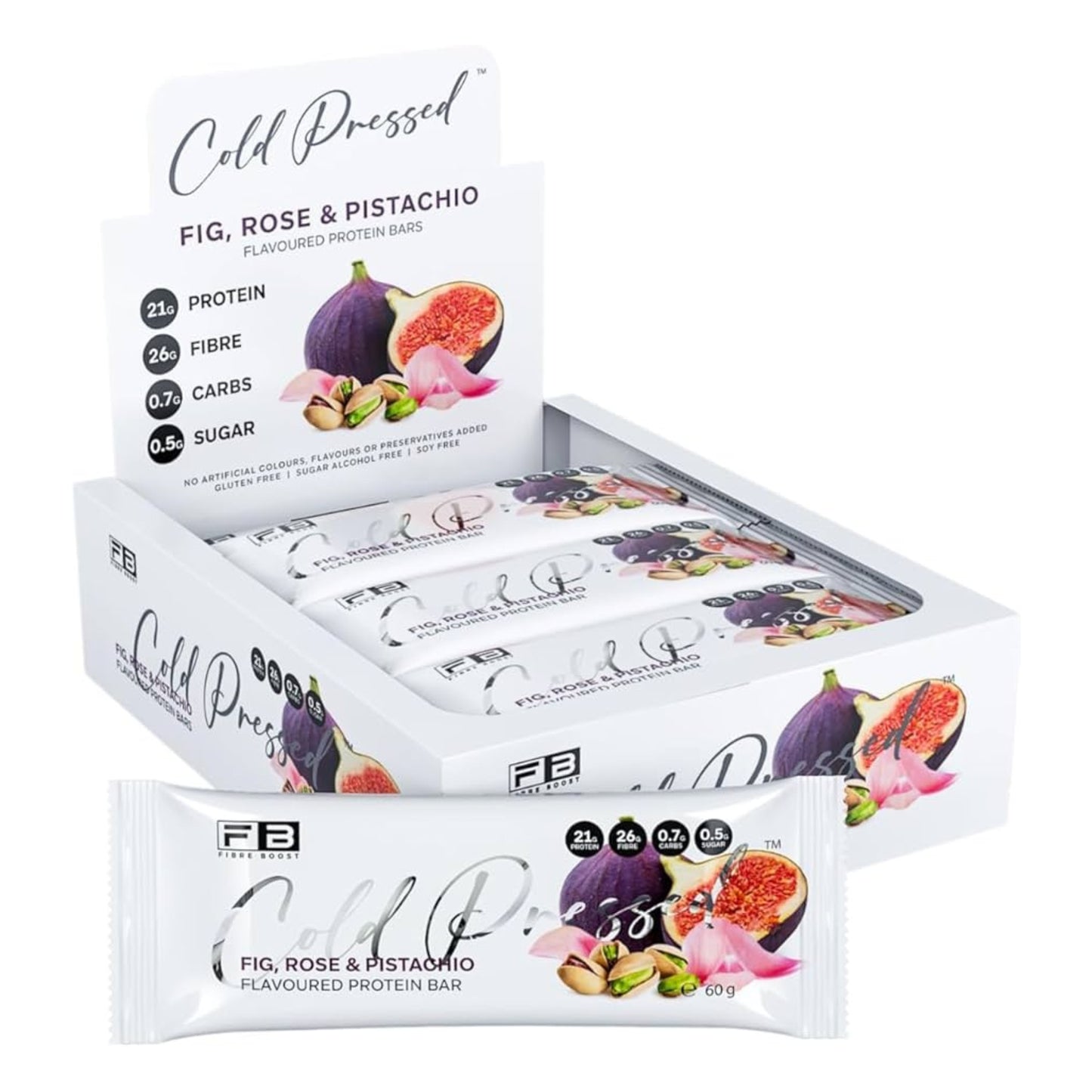 Fibre Boost Cold Pressed Protein Bars - Box of 12