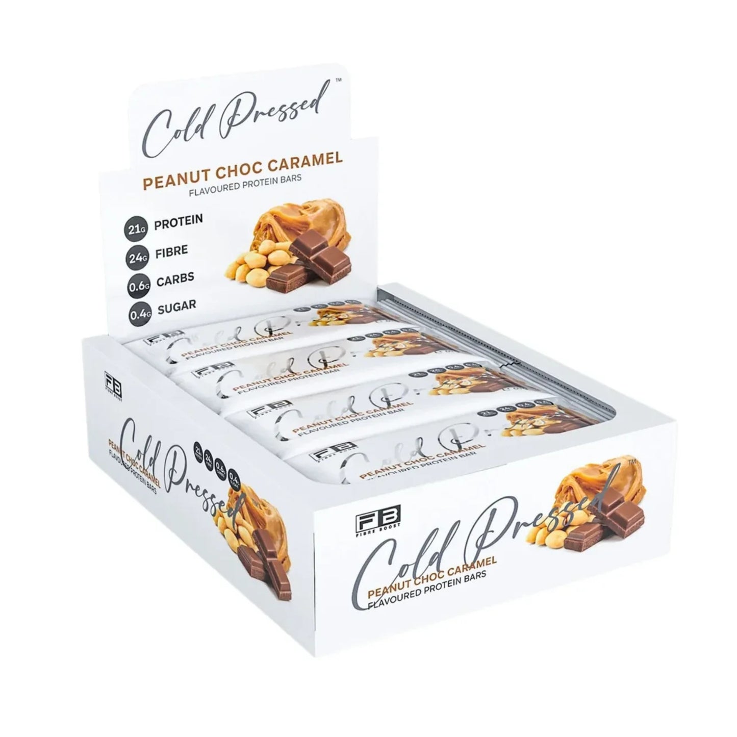 Fibre Boost Cold Pressed Protein Bars - Box of 12
