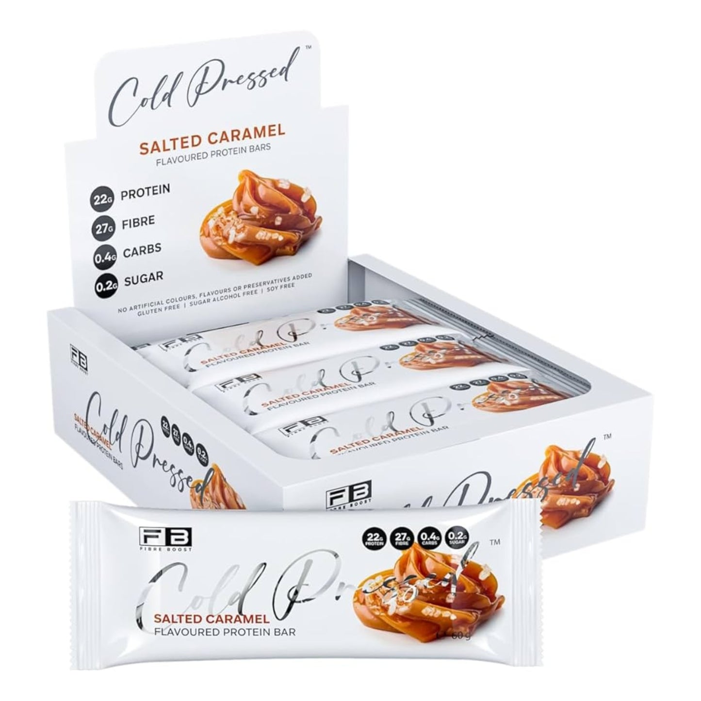 Fibre Boost Cold Pressed Protein Bars - Box of 12