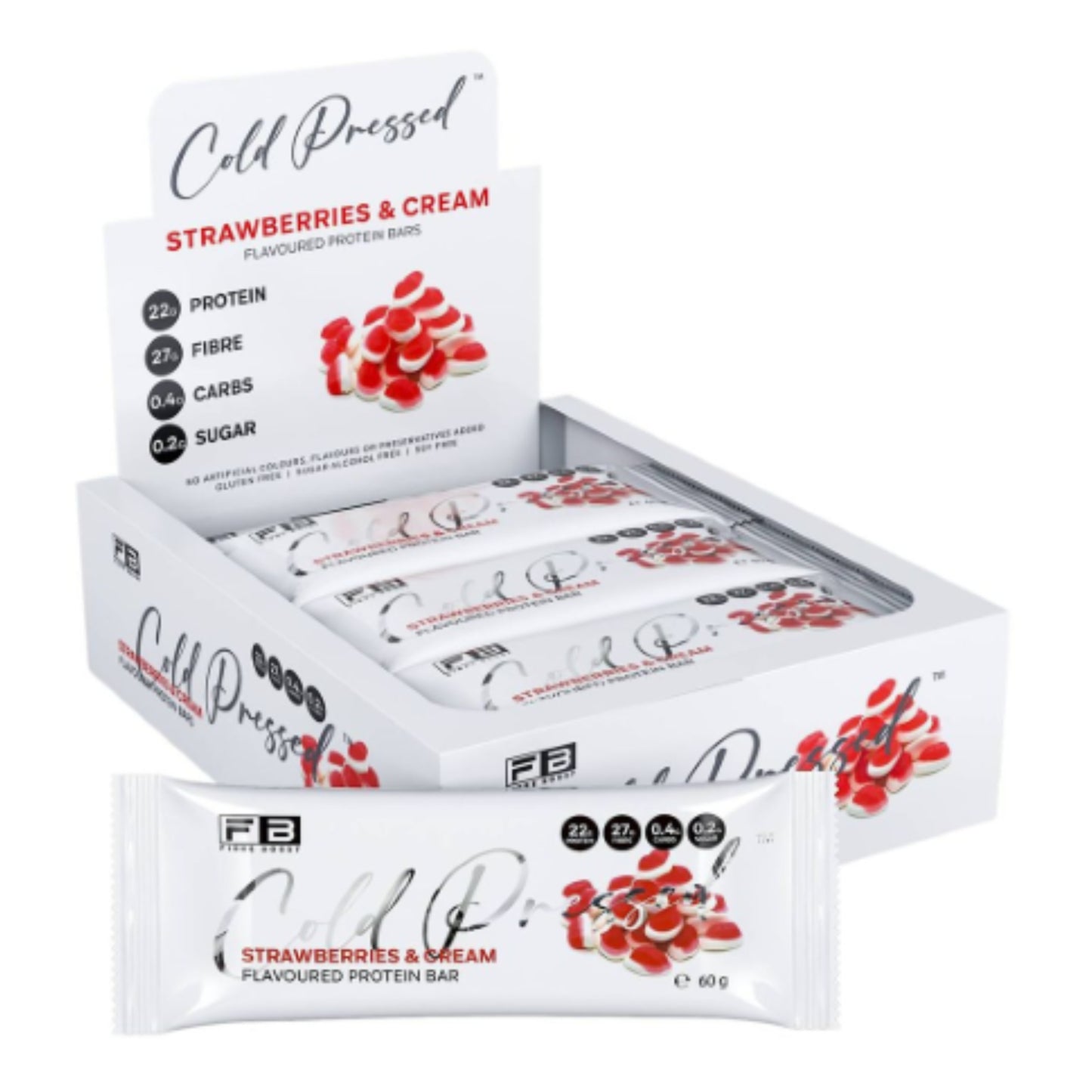 Fibre Boost Cold Pressed Protein Bars - Box of 12