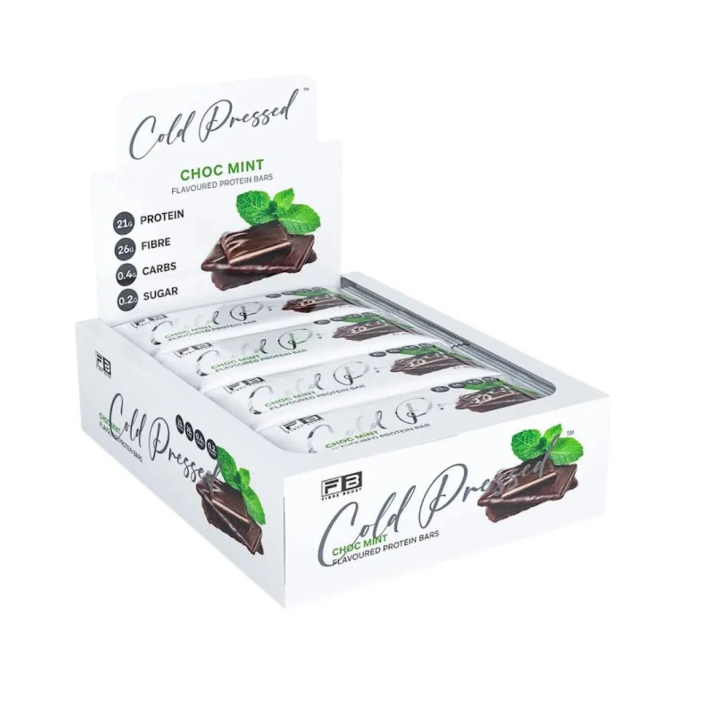 Fibre Boost Cold Pressed Protein Bars - Box of 12