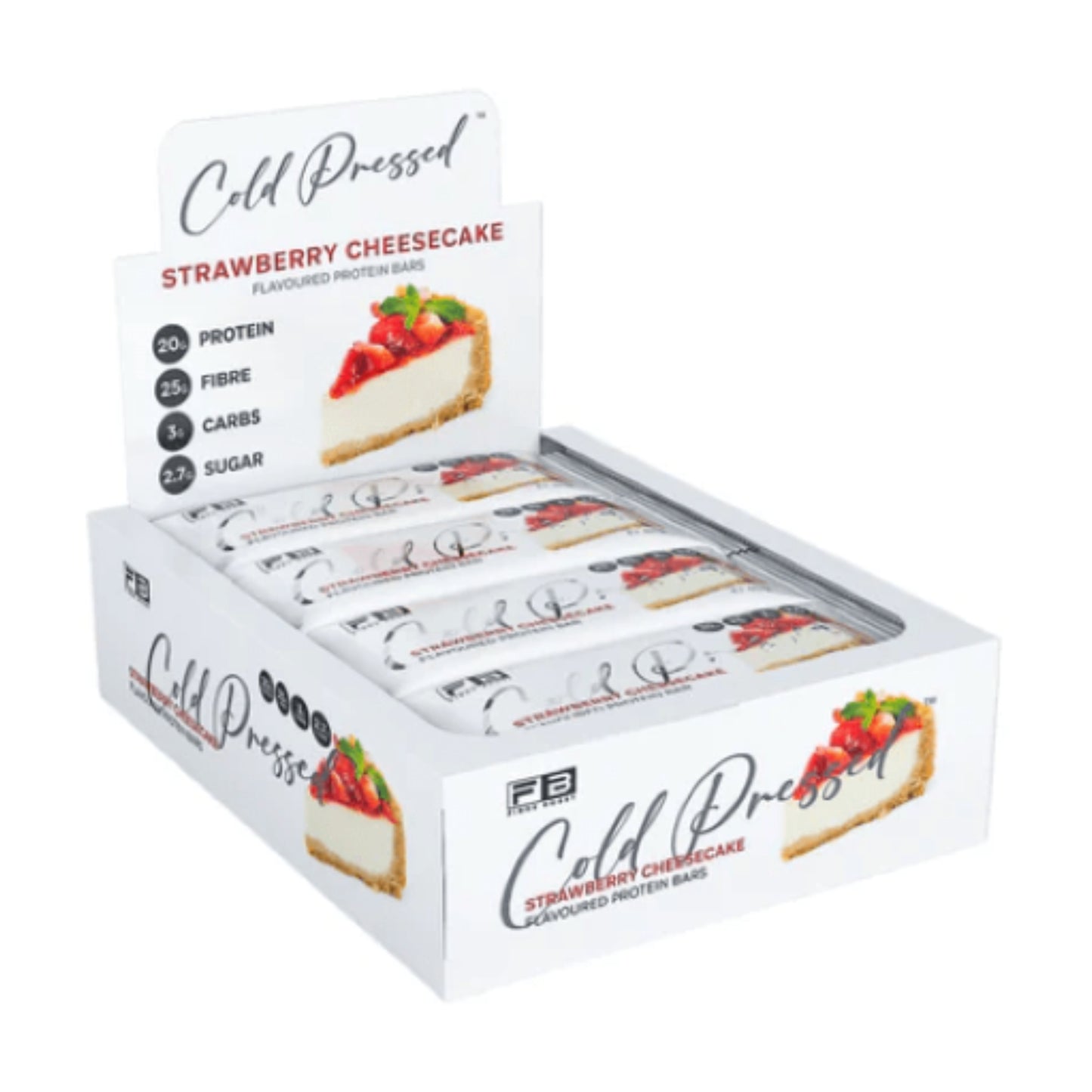 Fibre Boost Cold Pressed Protein Bars - Box of 12