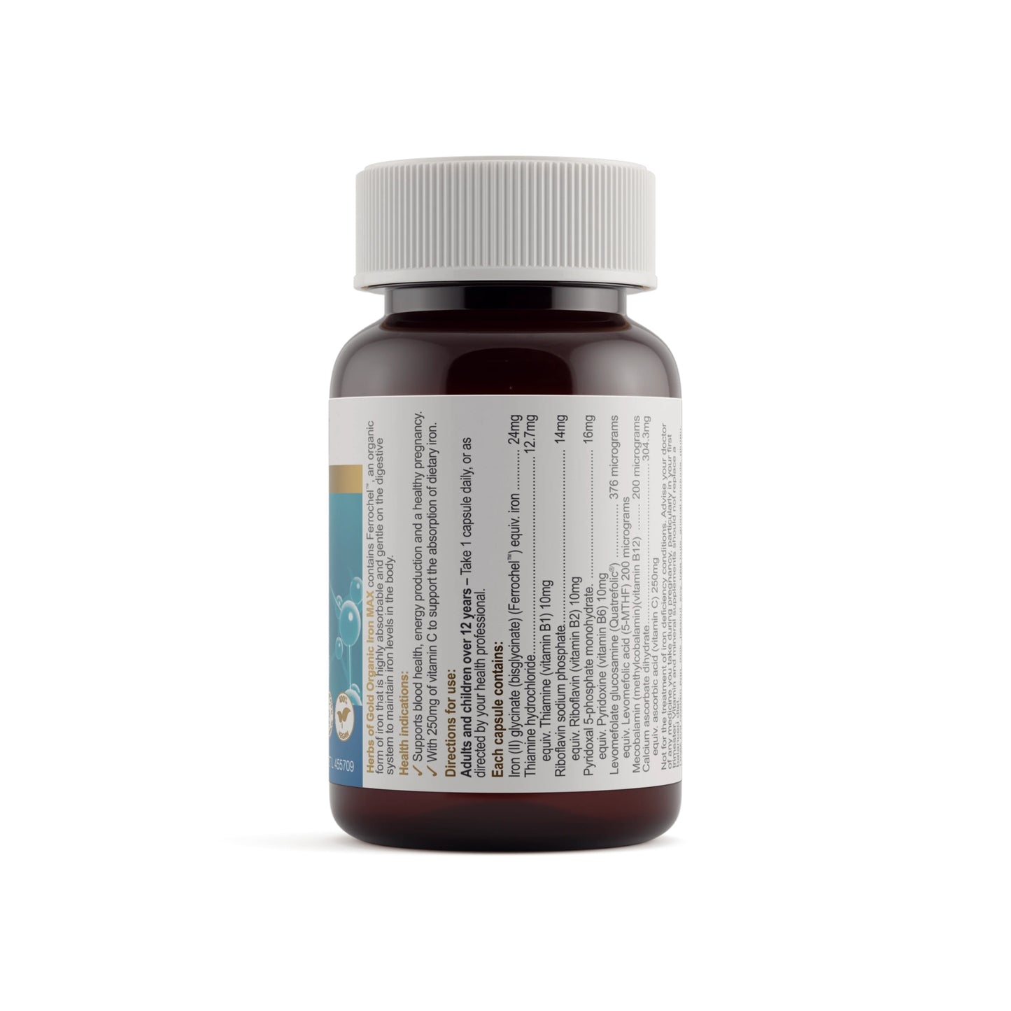 Herbs of Gold Organic Iron MAX