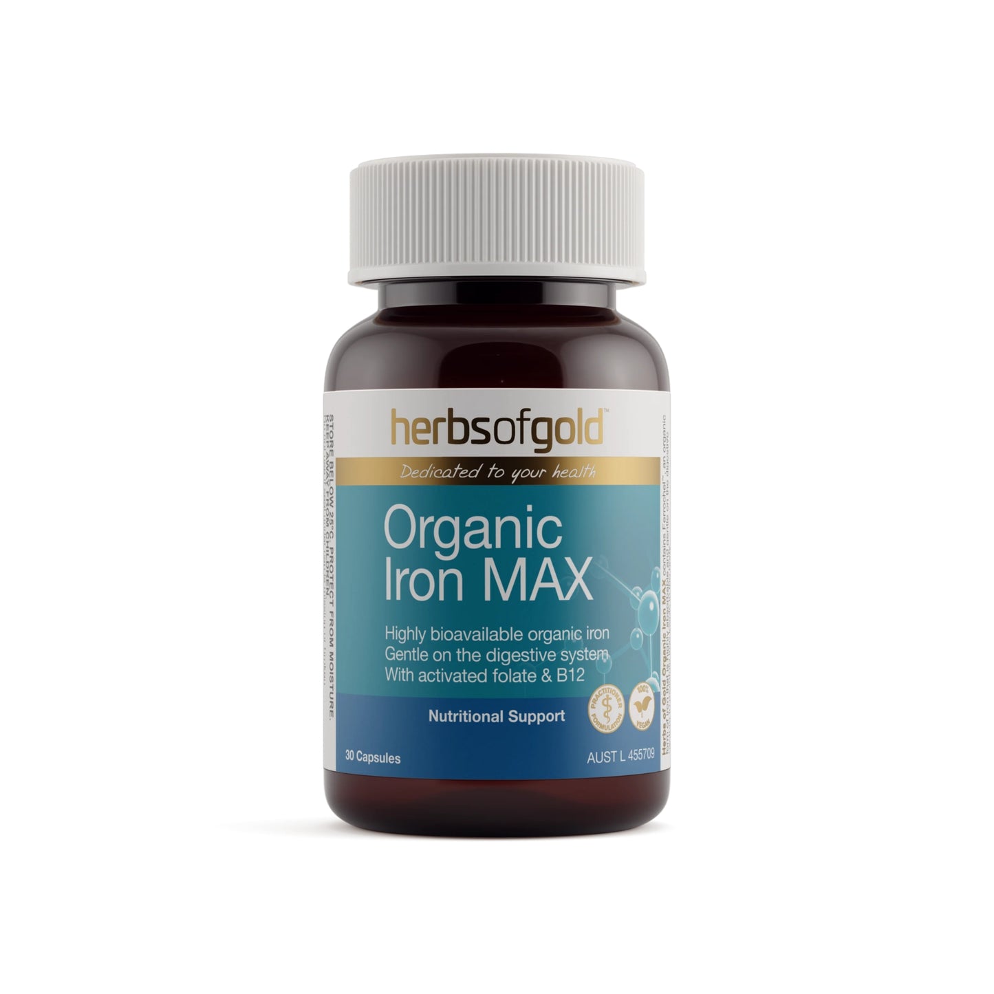Herbs of Gold Organic Iron MAX