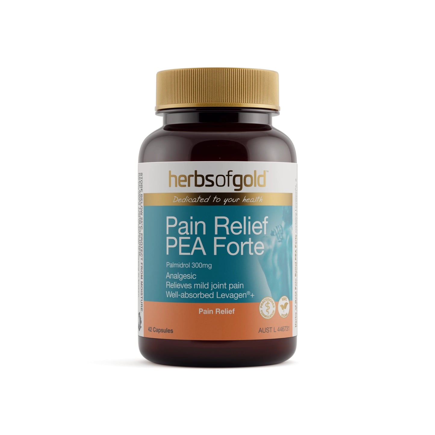 Herbs of Gold Pain Relief PEA Forte