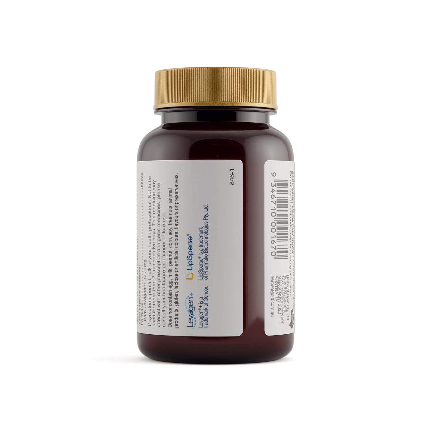 Herbs of Gold Pain Relief PEA Forte