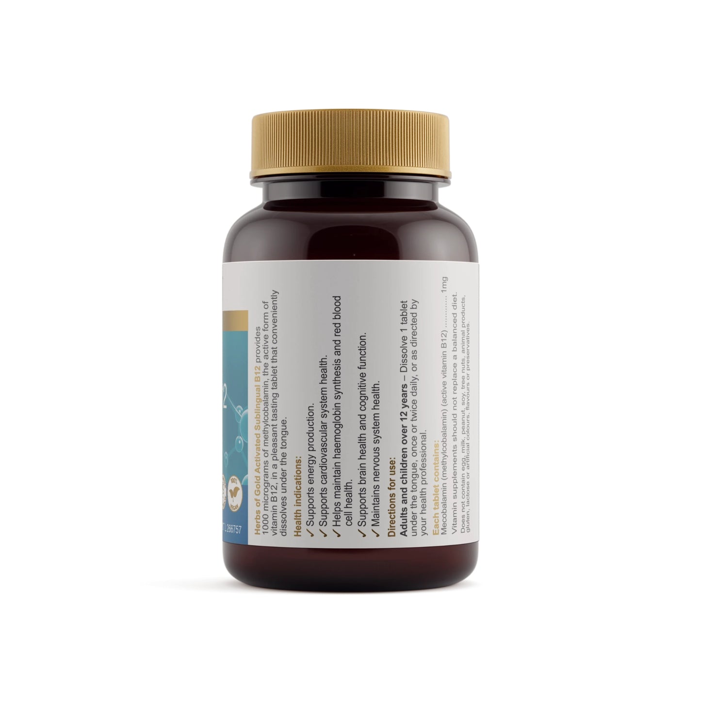 Herbs of Gold Activated Sublingual B12