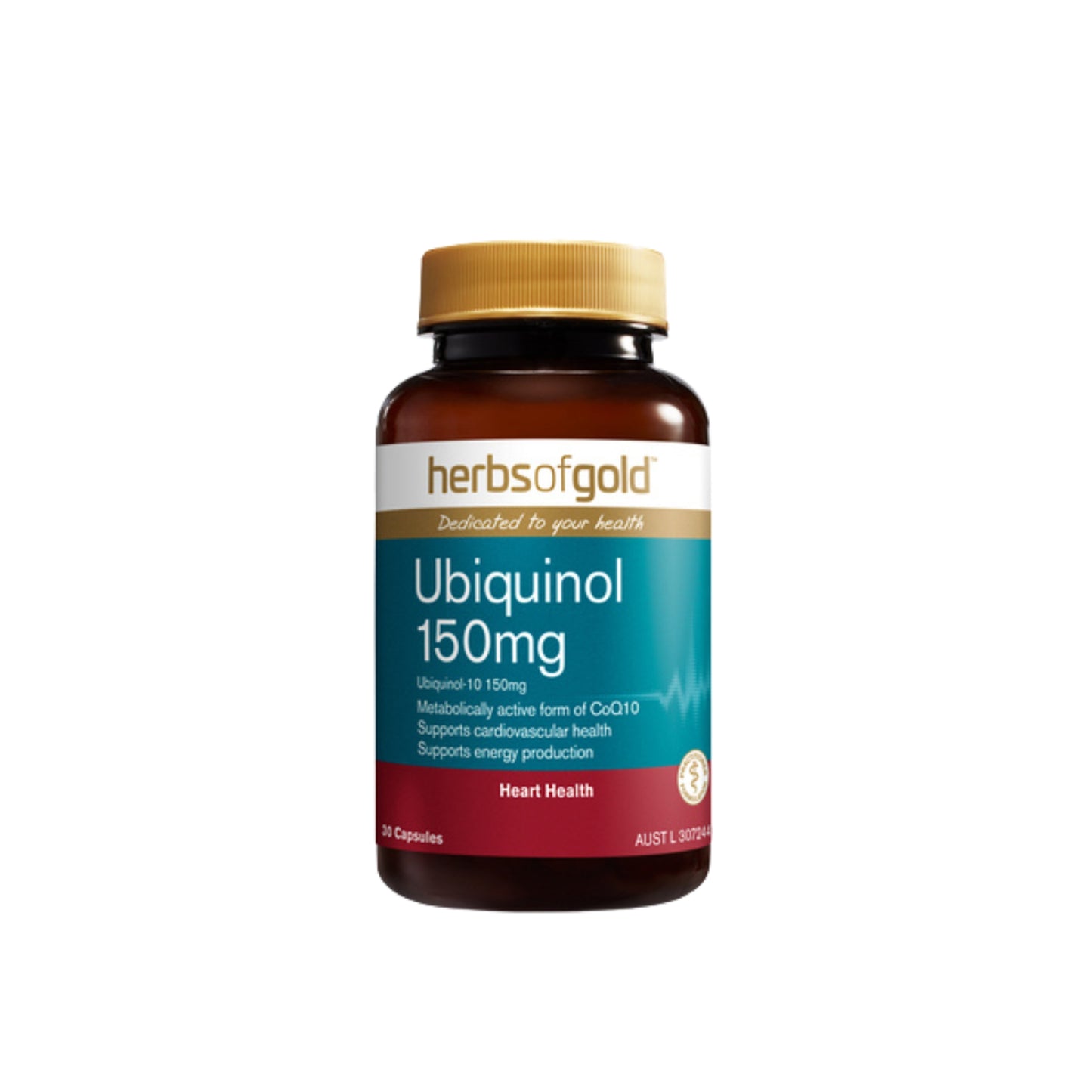 Herbs of Gold Ubiquinol 150mg