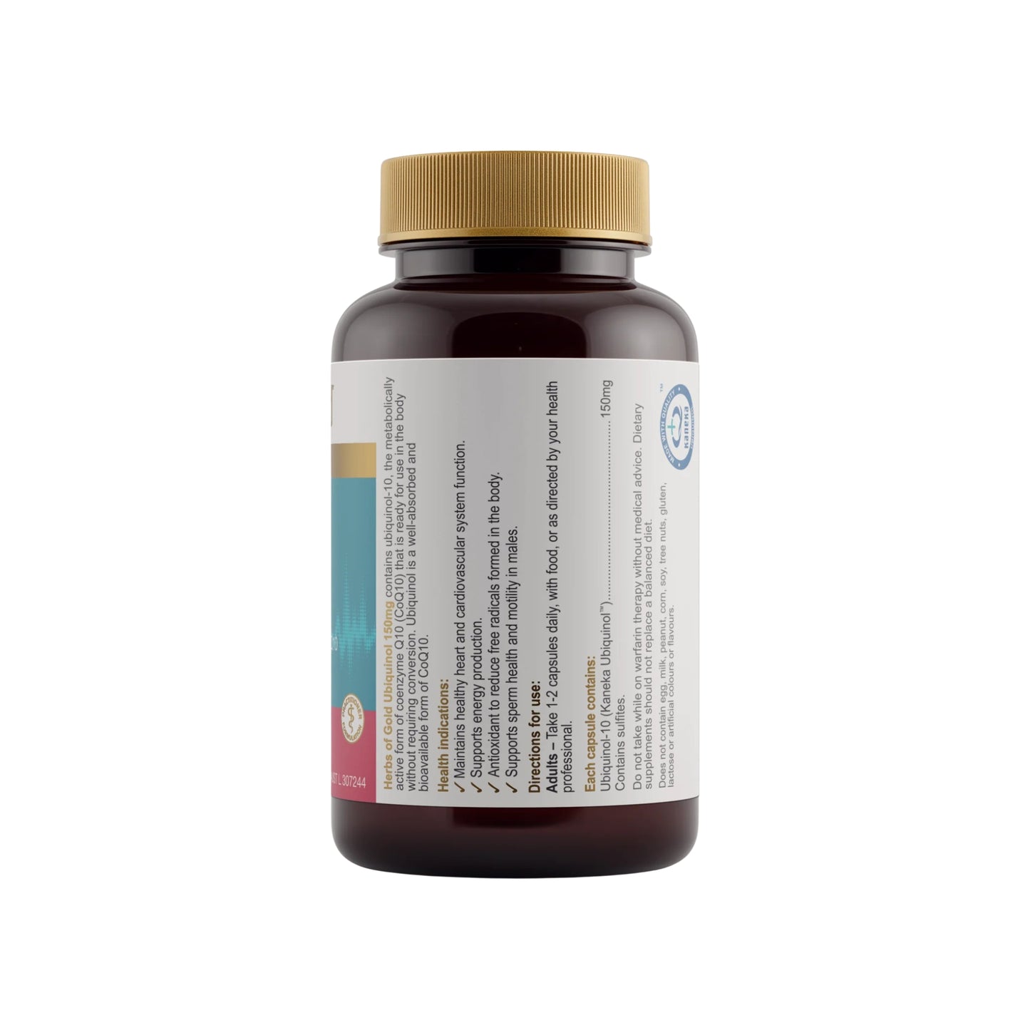 Herbs of Gold Ubiquinol 150mg