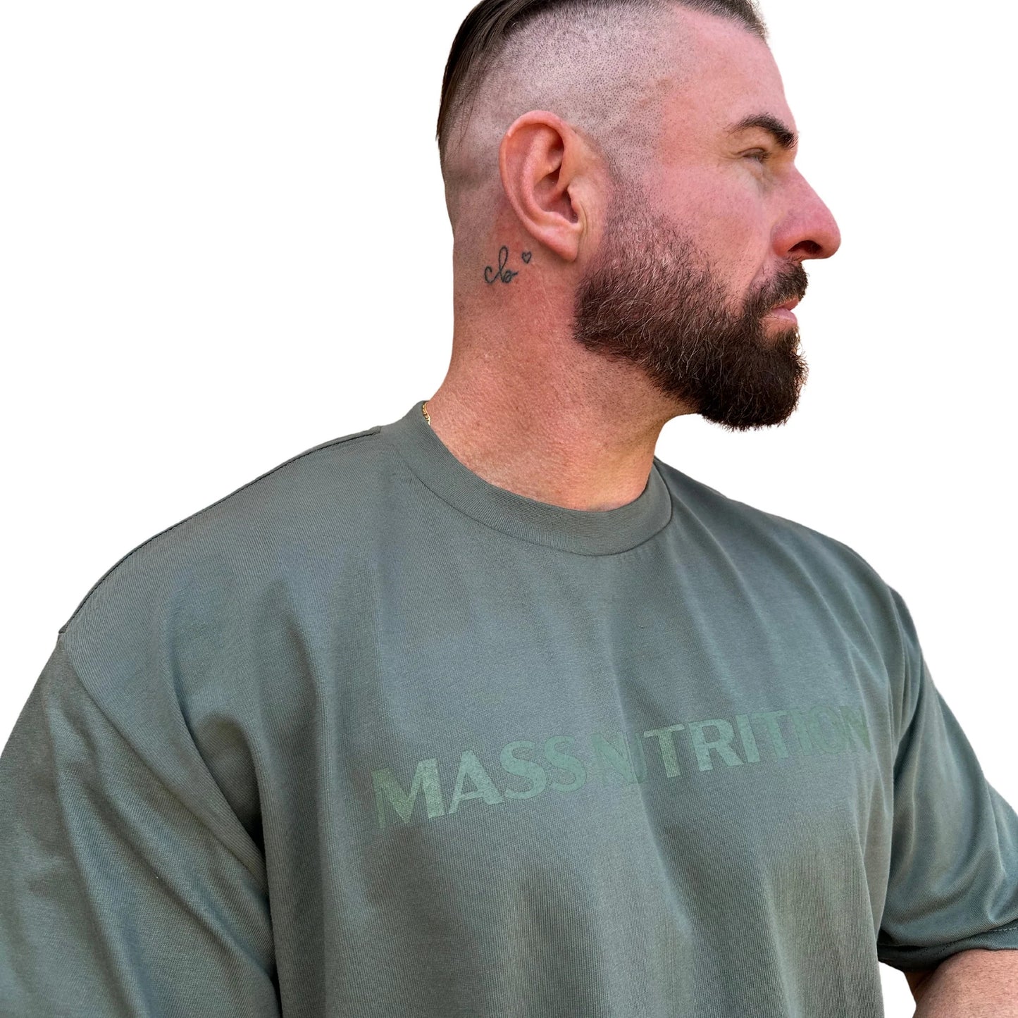 Mass Nutrition Oversized Heavy Tee