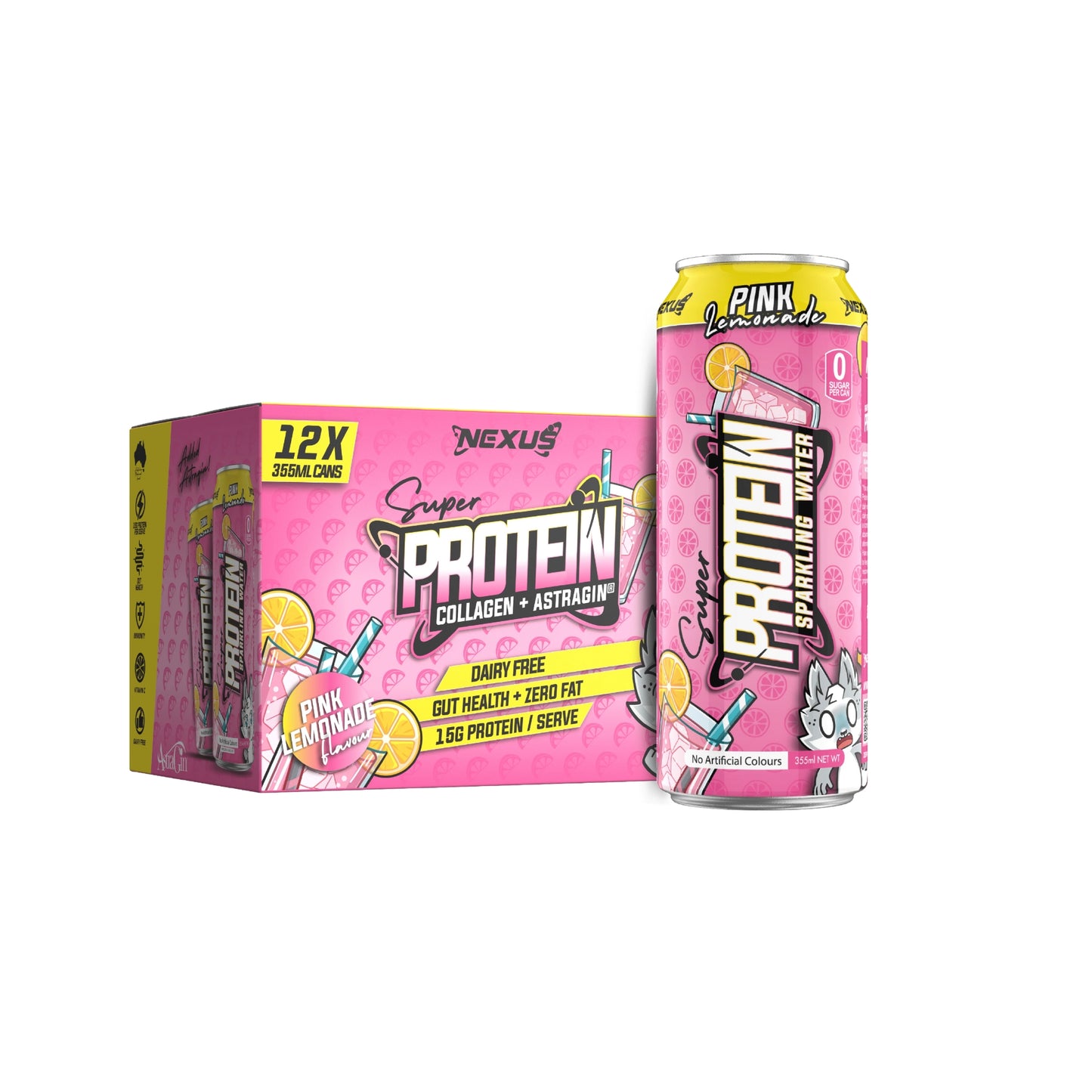 Nexus Super Protein Sparkling RTD