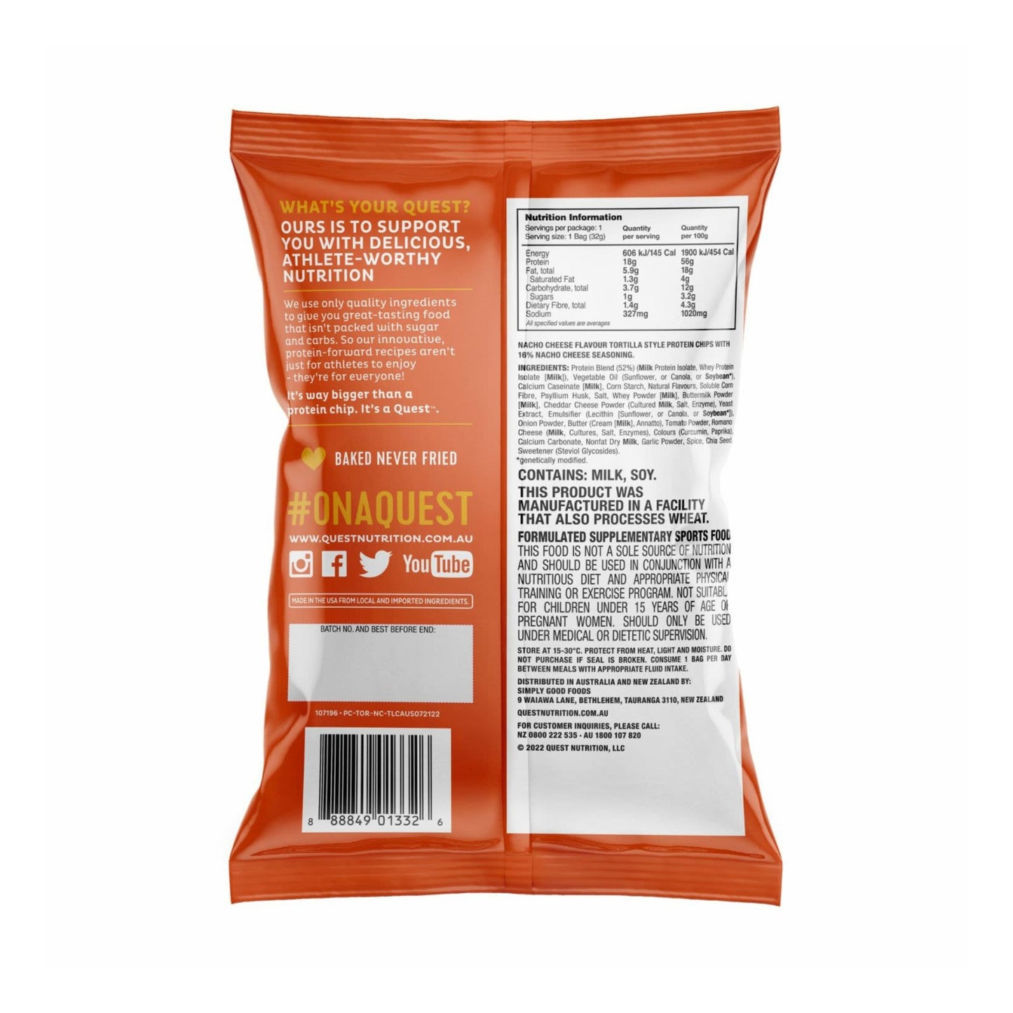Quest Tortilla Style Protein Chips
