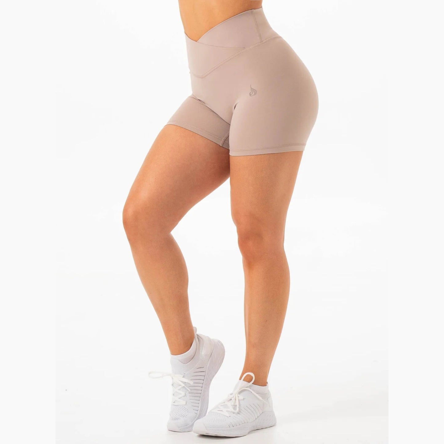 Ryderwear NKD Cross Waist Band Shorts - Almond