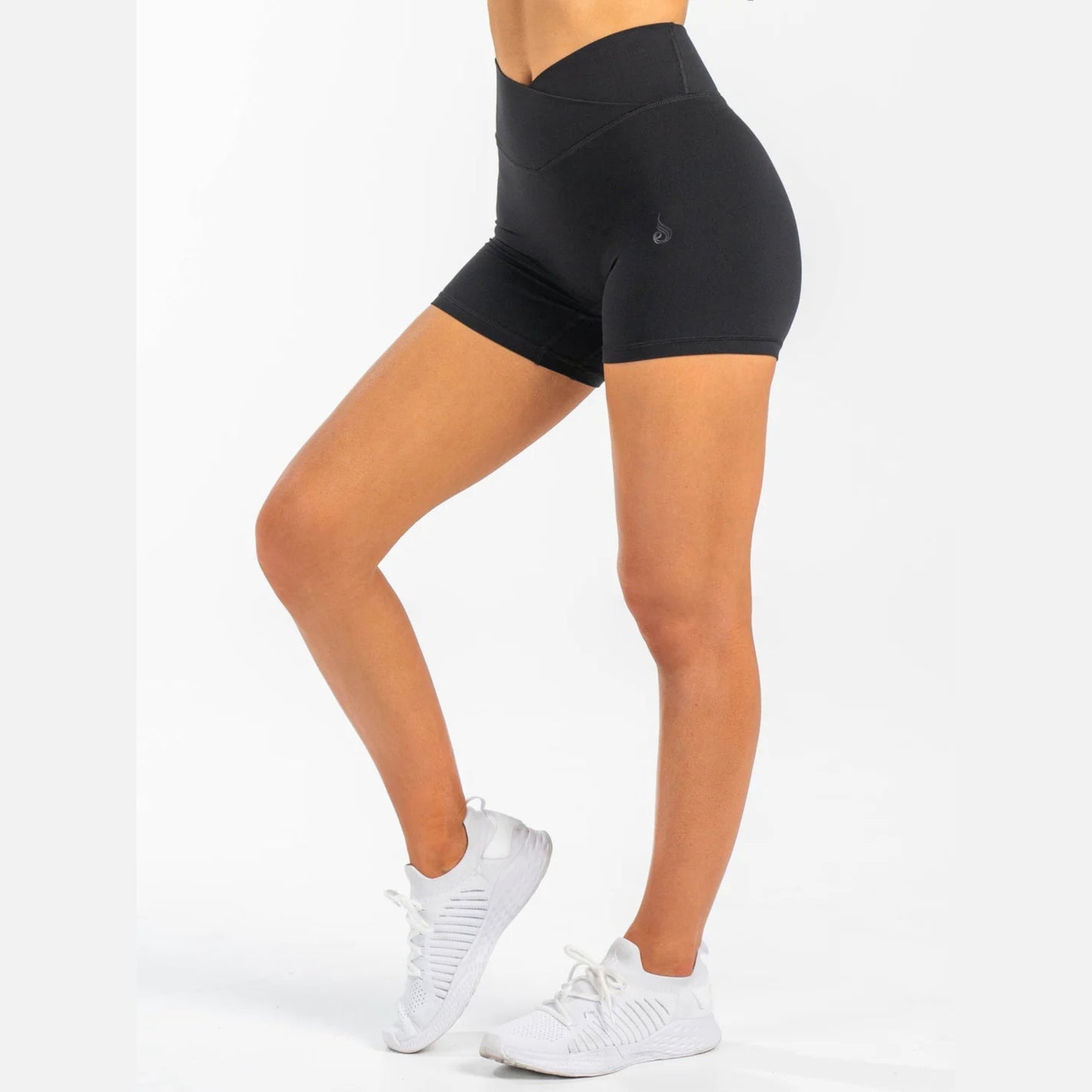 Ryderwear NKD Cross Waist Band Shorts - Black